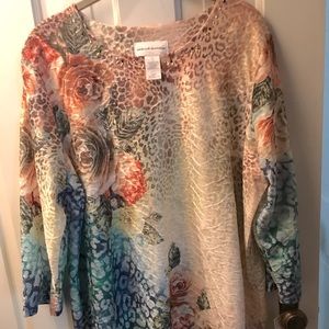 A beautiful Alfred Dunner top, NWT